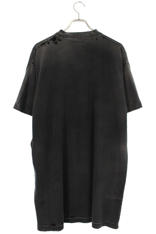 Balenciaga 24AW 787349 Tqvw4 Front Logo Print T-shirt Men 1