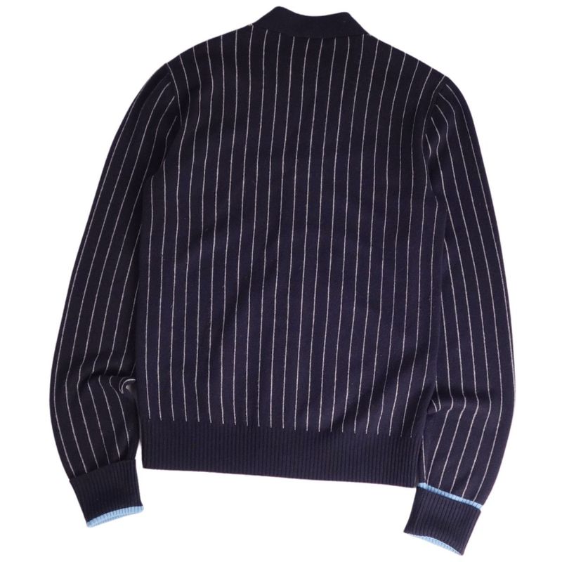 Hermes Knitted Cardigan Long Sleeves All Over Pattern