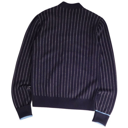 Hermes Knitted Cardigan Long Sleeves All Over Pattern