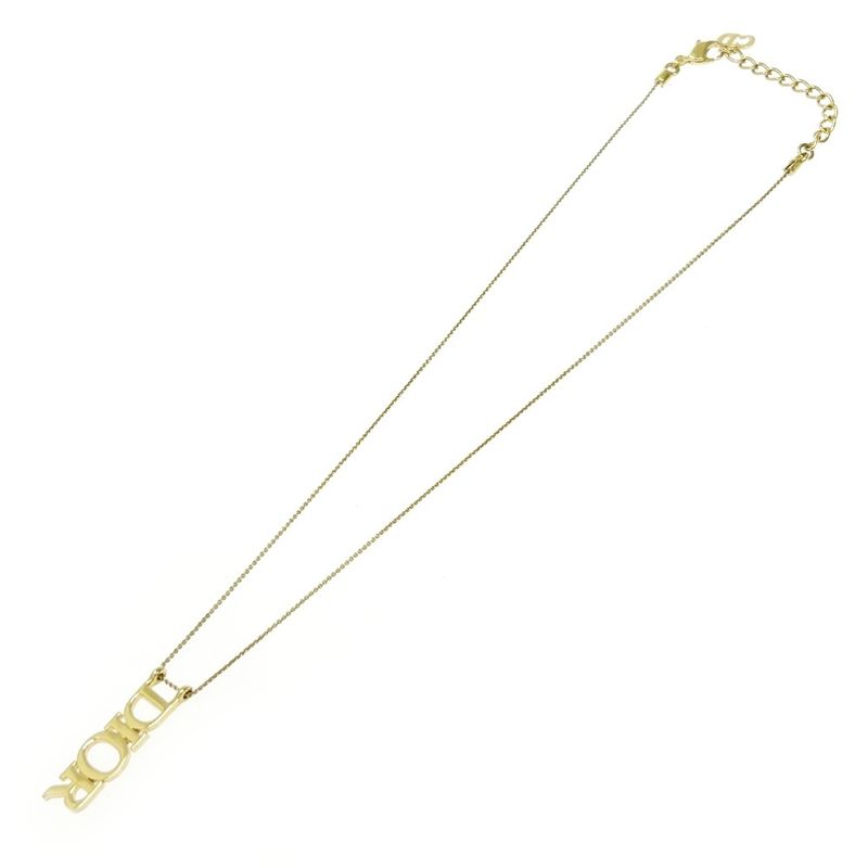 Christian Dior GP Dior Logo Necklace Gold 438196 Necklace