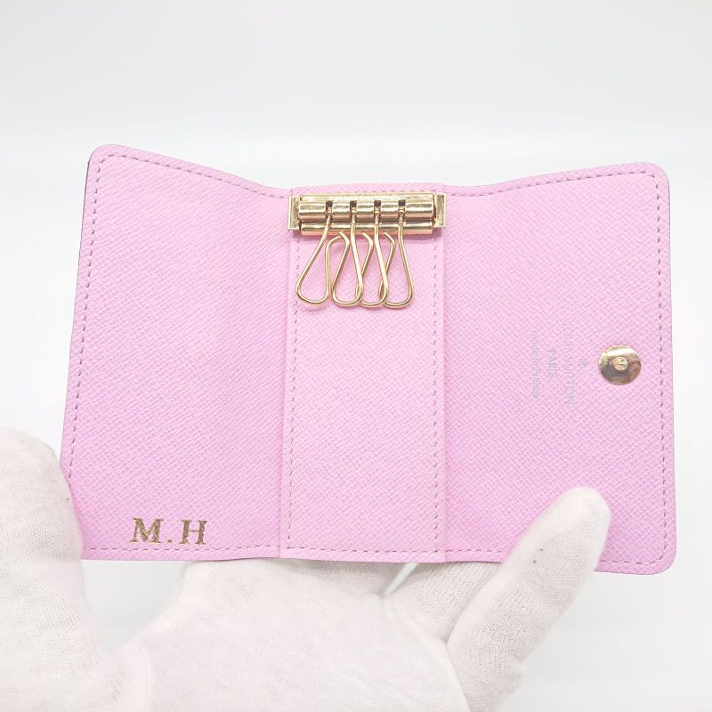 Louis Vuitton Key Case Multicolor Multicles 4 White