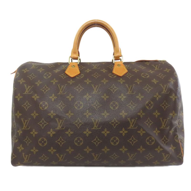Louis Vuitton M41522 Speedy 40 Boston Bag Monogram Canvas Women