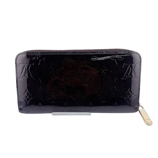 Louis Vuitton M93522 Monogram Vernis Round Zipper Zippy Wallet Long Wallet