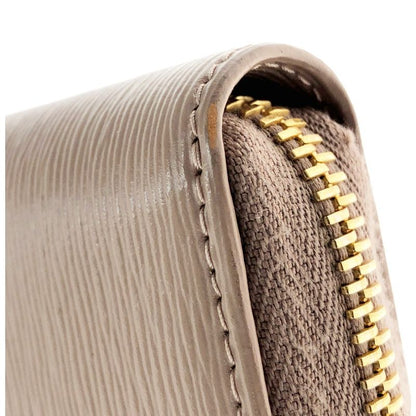 Prada Round Long Wallet Saffiano 1ml506 Beige