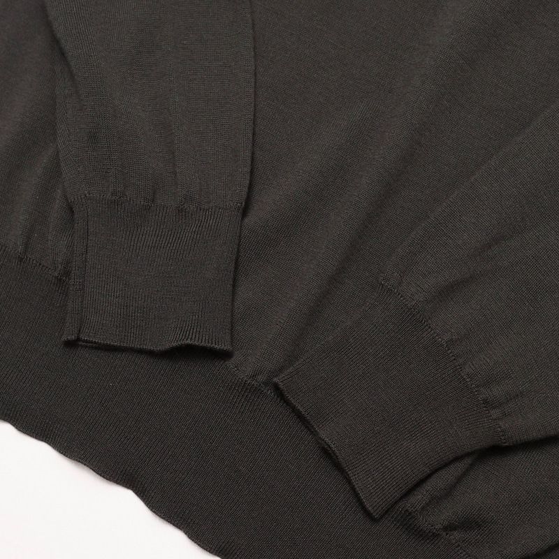 Hermes Sweater Size M Long Sleeve Knit Sweater Crew Neck Saddle