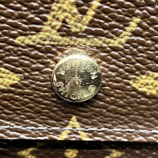 Louis Vuitton Monogram Porte Monet Bier Carte Cles Di M61652 Trifold Wallet