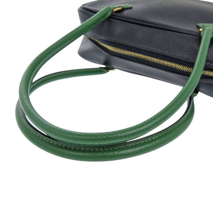 Hermes Mini Prüm Courchevel Blue Indigo Veil Handbag Navy Blue 1607 Hermes