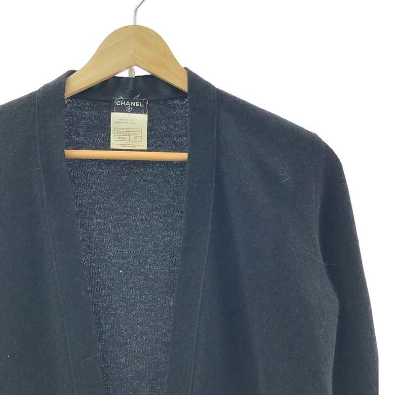 Chanel | 2004aw | Trevotoni Shirt Part Docking Cashmere Knit Cardigan | 38 |