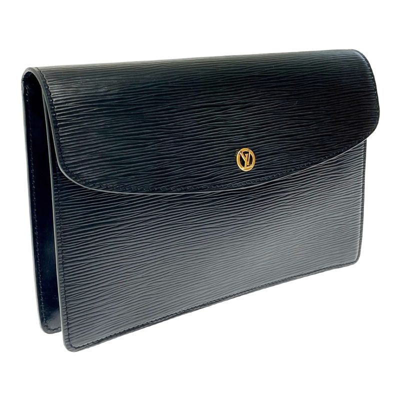 Louis Vuitton M52652 Epi Leather Montaigne 27 Black 320960