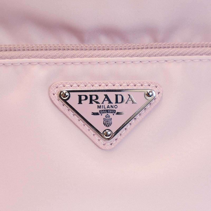 Prada Re-Nylon Nylon Shoulder Bag Pink