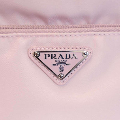 Prada Re-Nylon Nylon Shoulder Bag Pink