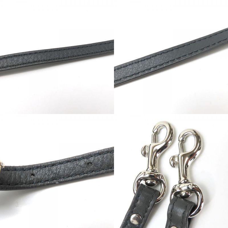 Balenciaga Tote Bag Paper 432596 Calf Gray Silver Hardware 2WAY Shoulder Usual