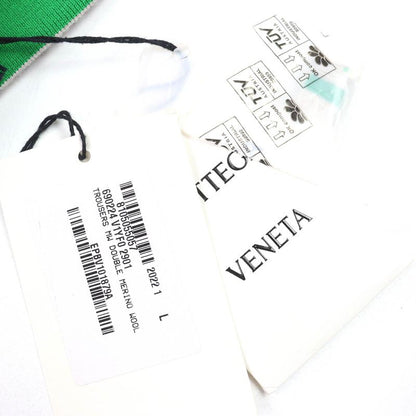 Bottega Veneta 22SS 690224 Wool Sweatpants Track Pants Light Grayish L Made In