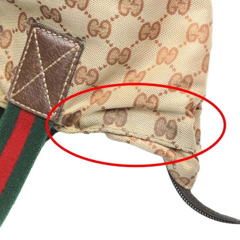Gucci 131228 Tote Bag GG Canvas Handbag Gucci Beige