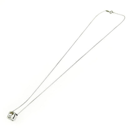 Tiffany & Co Silver Love Square Necklace 2.6g 925 Engraved 457122 Necklace