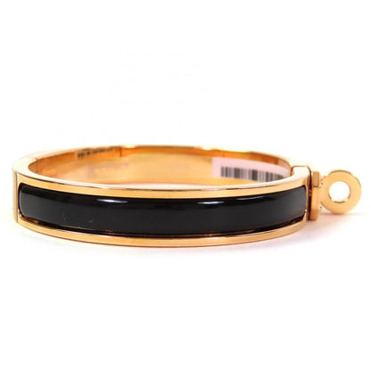 Hermes Mini Clic Kelly Mini Clic Kelly GP Bangle Bracelet Gold Black Storage