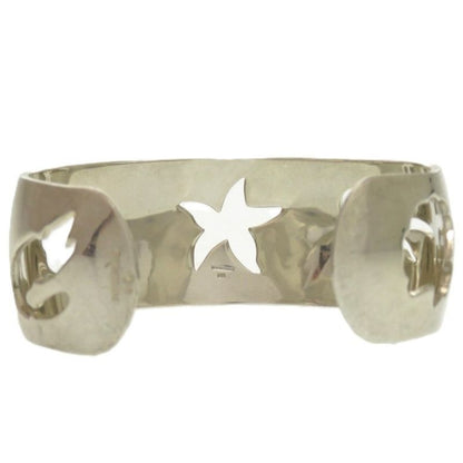 Hermes Silver Sea Motif Sea Silver 925 Bangle 1513 Herme