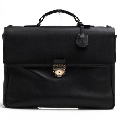 Bvlgari Bags Briefcases Business Bags Business Men Leather Genuine Black Flap