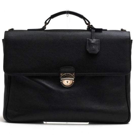 Bvlgari Bags Briefcases Business Bags Business Men Leather Genuine Black Flap