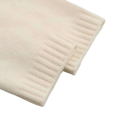 Prada 25ss Wool Turtleneck Knit Sweater P26545 16bk White 36