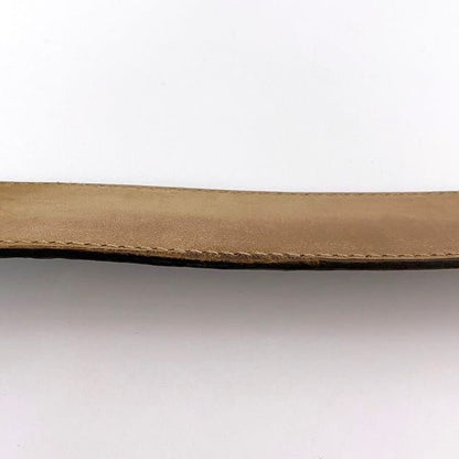 Gucci Belt Brown Cima Interlocking 114984 Excellent Condition