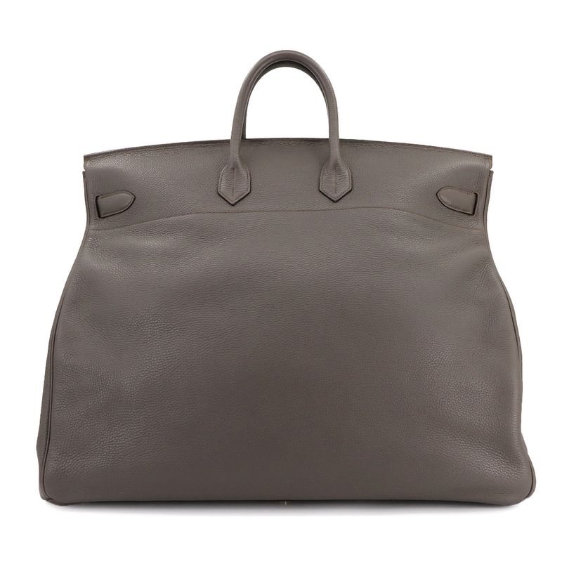 Hermes Haut  Courroies HAC 55 Personal SPO Togo Ethan Hand Bag Stamped D Gold