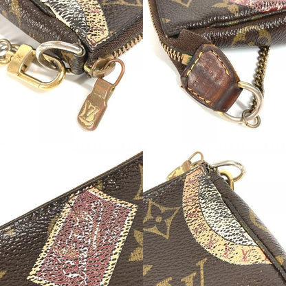 Louis Vuitton Shoulder Bag Mini Pochette Accessoire M95804 Monogram Canvas Brown