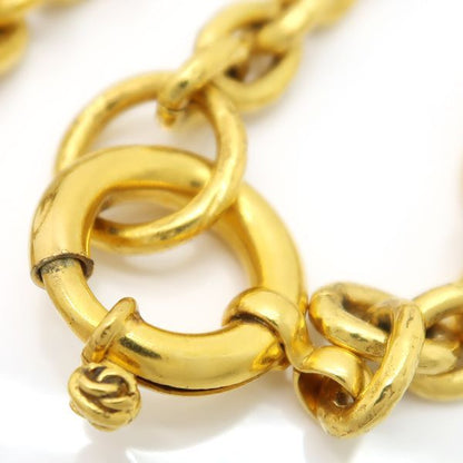 Chanel Necklace 94A Triple Coco Mark Large Long Chain Vintage Chanel