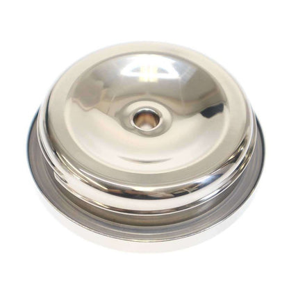 Balenciaga Tumbler Silver Tumbler with Straw Silver