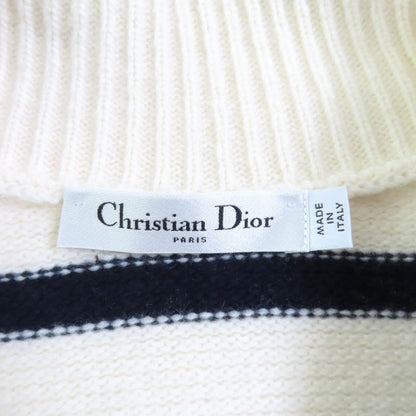 Christian DIOR 224g02am309 Cashmere Blend With Anchor Buttons Logo Design