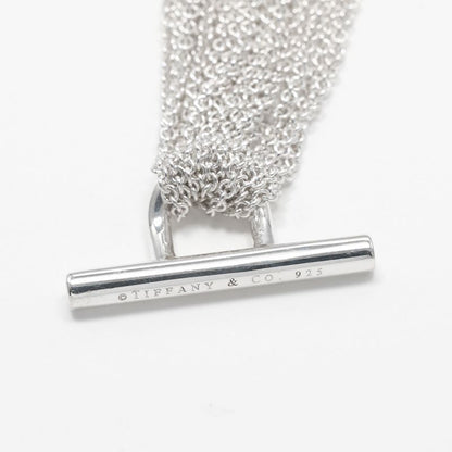 Tiffany & Co Open Heart Toggle Silver 925 Ladies 59g Necklace