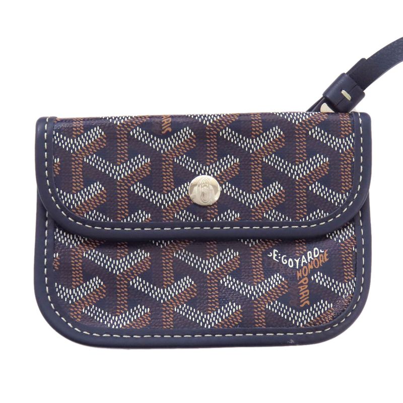 Goyard Ange Mini Reversible Handbag PVC Calf Women