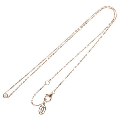 Cartier D'amour XS 18K Pink Gold Diamond Necklace Ladies
