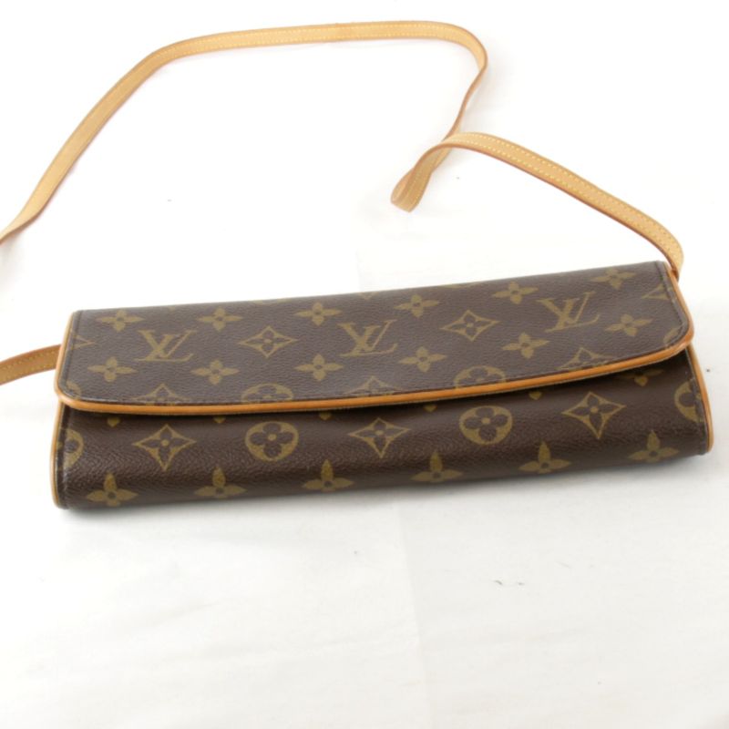 Louis Vuitton Pochette Twin GM M51852 Shoulder Bag Monogram Canvas
