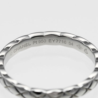 Chanel Coco Crush Marriage Small Pt950platinum #13.5 Ladies 4.39g Ring