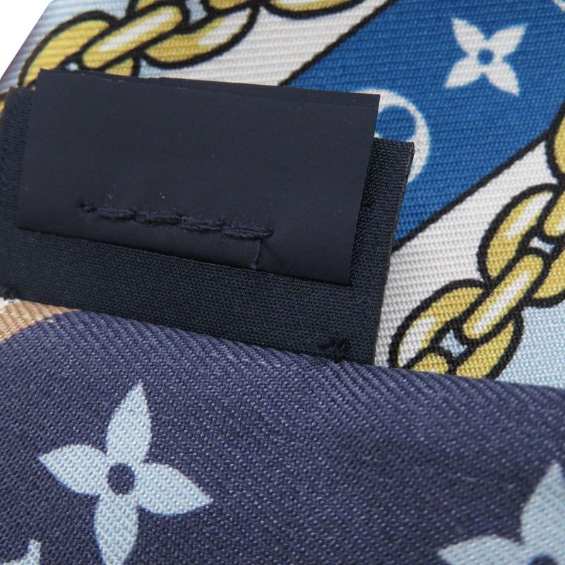 Louis Vuitton Bandeau BB LV Bow M96174 Silk Blue Scarf LV 0022 Louis Vuitton