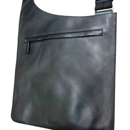 Prada 1999fw Archive Leather Shoulder Bag Archive Leather Shoulder Bag Black