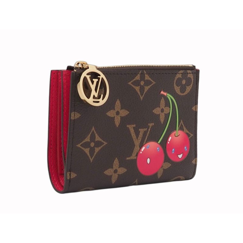 Louis Vuitton LV X Tm Portefeuille Lisa Cherry Monogram Canvas