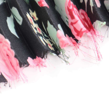 Balenciaga Flower Pleats Skirt 680310 Tll82 Mix 34