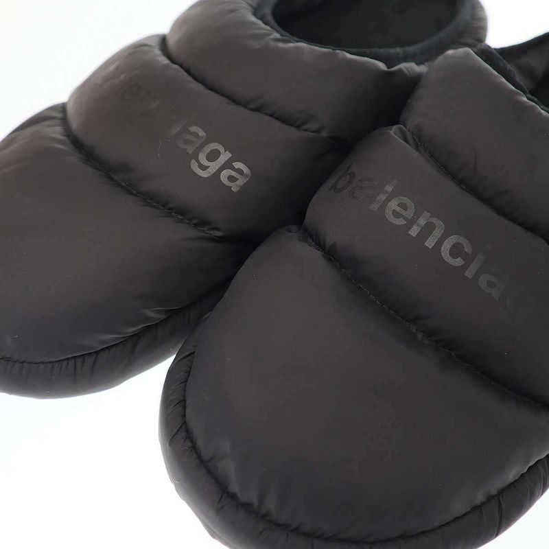 Balenciaga Alaska Slippers Shoes Black 42