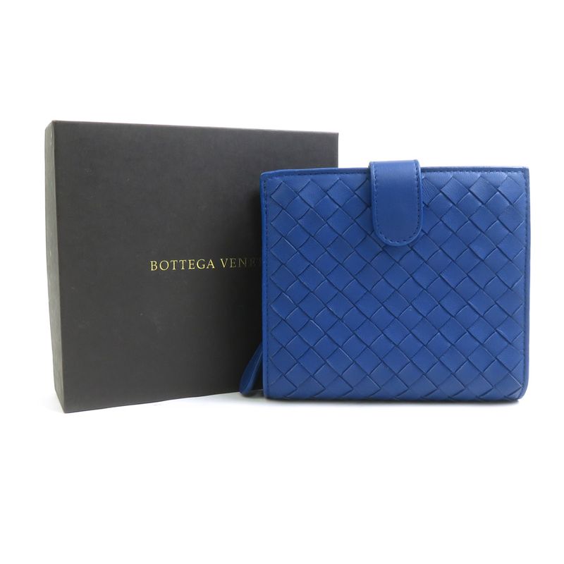 Bottega Venetaveneta Bifold Wallet In Intrecciato