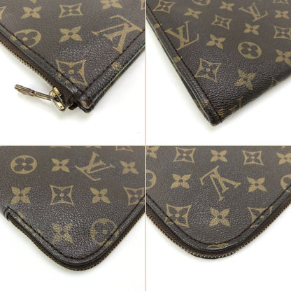 Louis Vuitton Monogram Document Case M53456 Brown