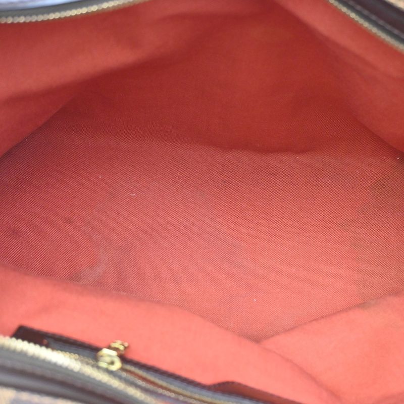 Louis Vuitton Shoulder Tote Bag Chelsea Damier Ebène N51119 16kb048