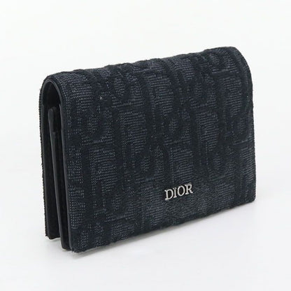 DIOR Business Card Holder Dior Oblique 2esch178yse H03E Business Card Holder