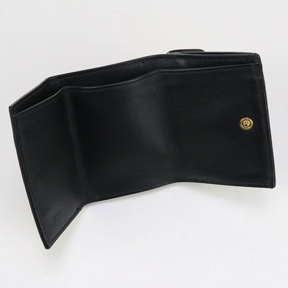 Fendi Micro Trifold Wallet F Is Fendi Fe86771 Trifold Wallet Leather Micro