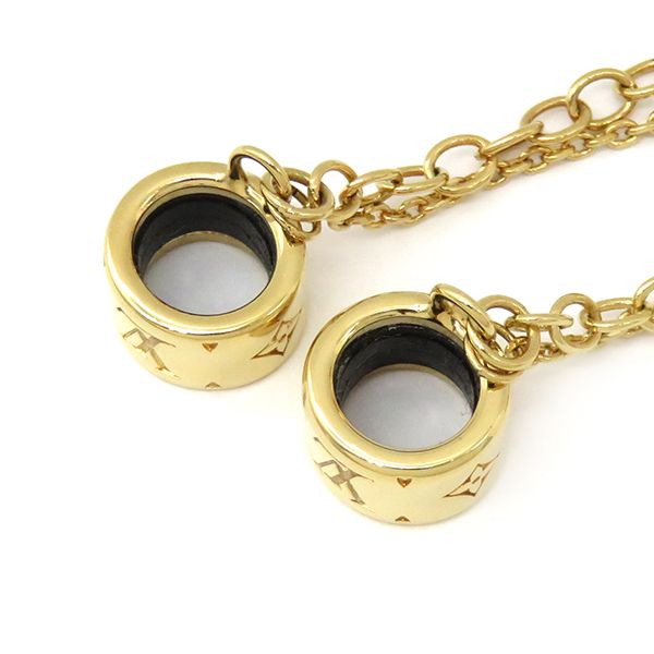 Louis Vuitton Earphone Accessory Nanogram GP Gold Hardware Airpods Monogram