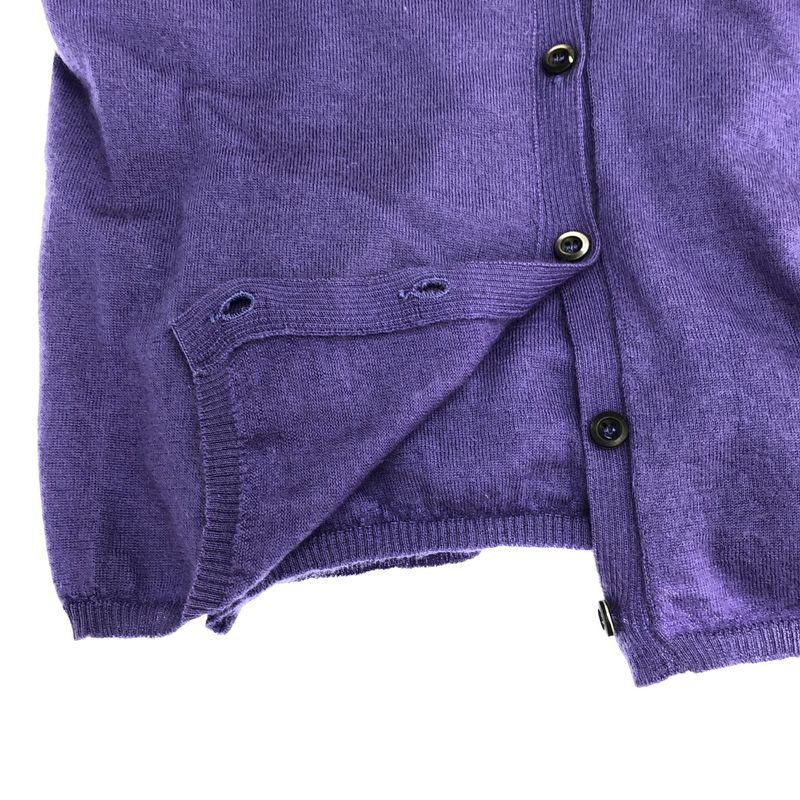 Prada Cashmere Ensemble Cardigan Purple 38