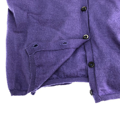 Prada Cashmere Ensemble Cardigan Purple 38