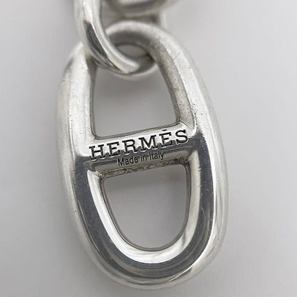 Hermes Necklace Chaine D'ancre Amulet Silver