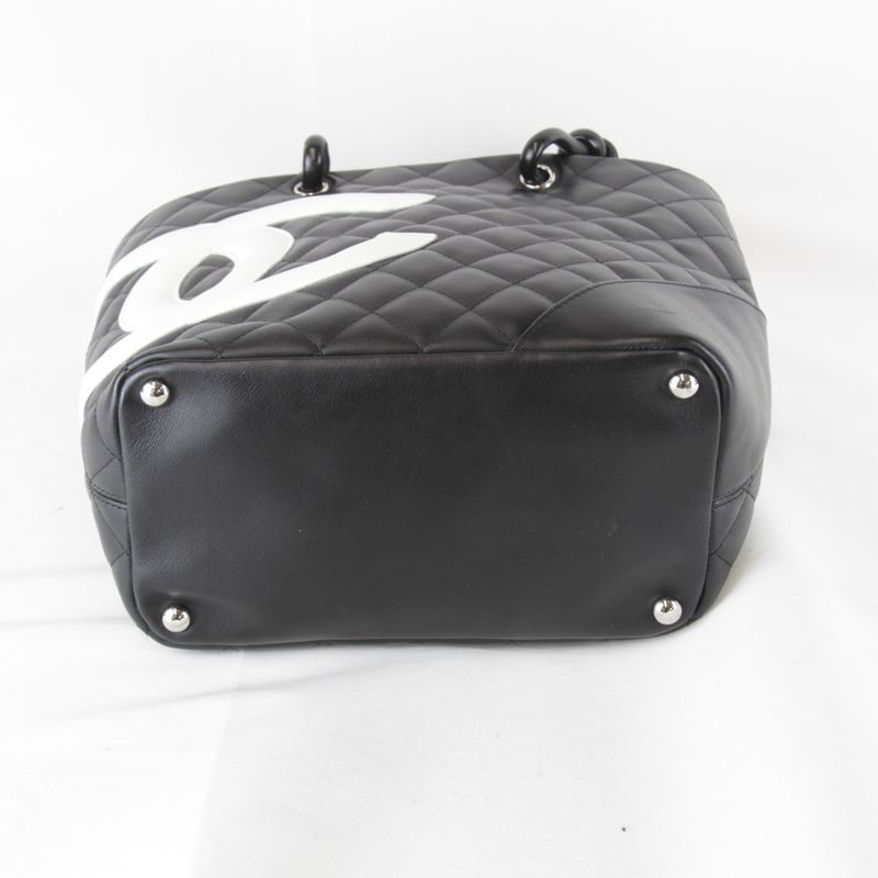 Chanel Medium Tote Cambon Line Tote Bag Leather Women